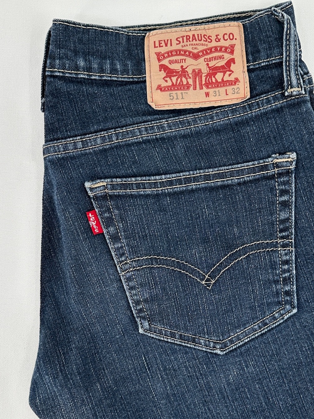 Levi’s 511 Slim Fit Jeans Men’s 31x32 Dark Rinse PC9 04511-0535
